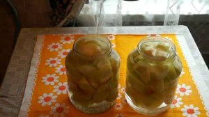 Компот из яблок.  Заготовки на зиму!