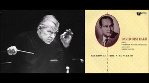 Beethoven  "Violin Concerto" David Oistrakh/Sixten Ehrling