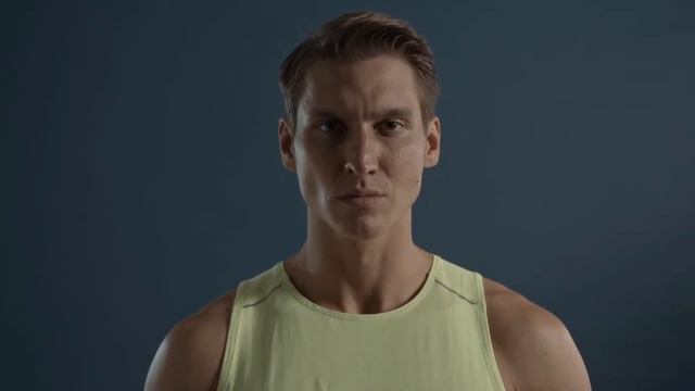 Спортивное видео крупный план