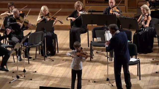 Николло Паганини - Лука Моромов 8 лет. - Кантабиле смотреть онлайн