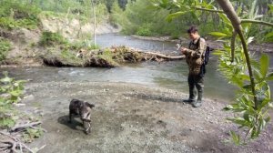 Рыбалка на реке Сусуя. И как разжечь костёр при помощи огнива