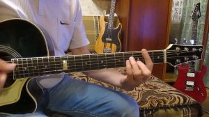 Лиза -Губин (как играть на гитаре аккорды)