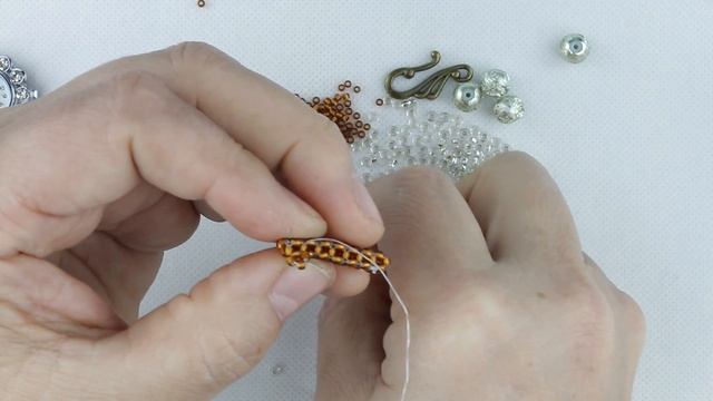 Браслет- ремешок для часов(Часть 1/2) смотреть онлайн