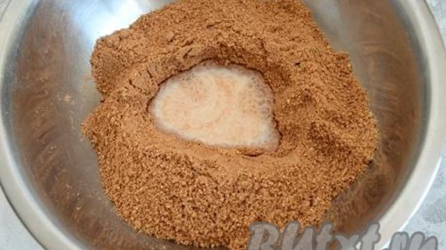 Пирожное Картошка из печенья и молока
