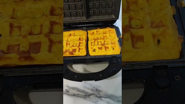 Венские морковные вафли #вафлирецепт #еда