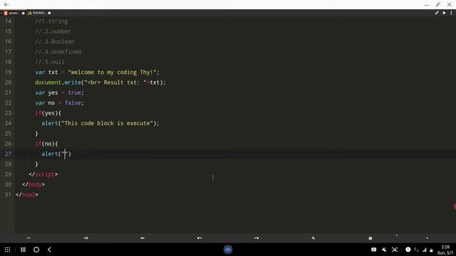 Javascript for Beginner 03- How to use Javascript Data Types