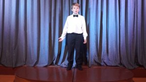 Арсений Рыбочкин - Алла Ахундова "Красивая девочка". Театр. студ. "Творчество"