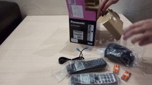 Распаковка — Беспроводной телефон Panasonic KX-TG2512RU2