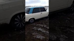 Дрифт ваз 2107 на заварке