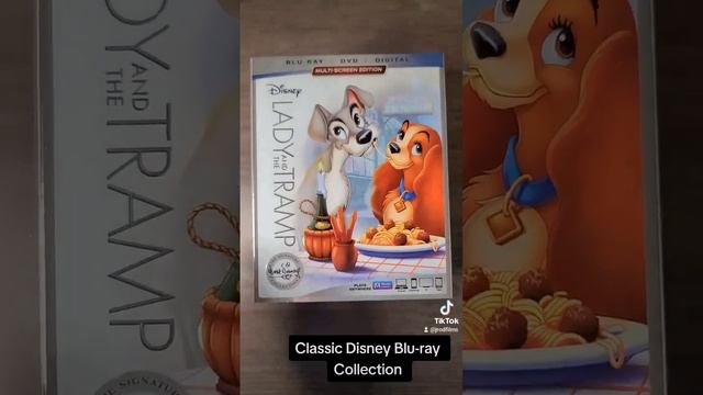 Classic Disney Blu-Ray Collection! #disney #thelittlemermaid #bluray #movies