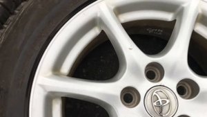 Литые диски на 17. Toyota
