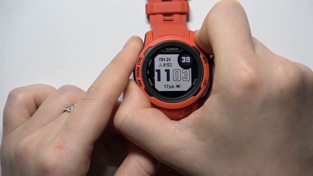 Как поменять циферблат на Garmin Instinct 2s - Настройки циферблата Garmin Instinct 2s смотреть онлайн