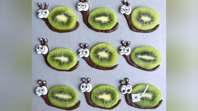 Ківі нарізка. Kiwi. Kiwi slicing. Киви - нарезка на праздничный стол. Оригинальные идеи подачи. смотреть онлайн