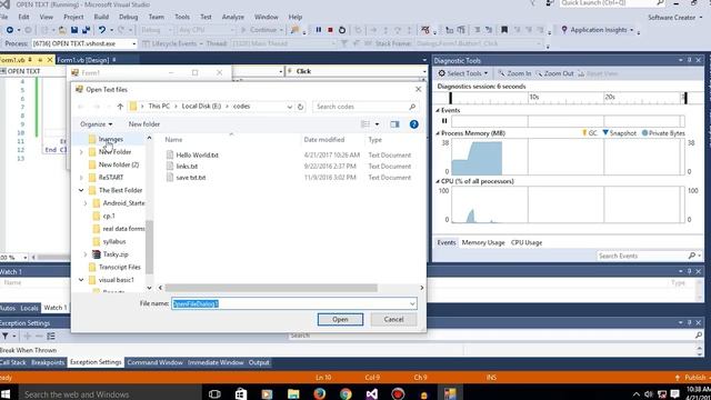 How To Make a Open File Dialog Window | Visual Studio | Visual Basic смотреть онлайн
