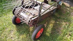 Транспортная картофелекопалка прицепная к минитрактору МТЗ 132н