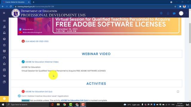 How to SUBMIT MOV’S: To get FREE ADOBE SOFTWARE LICENSE: ACE Level 1 passer ka na! What’s Next????? смотреть онлайн