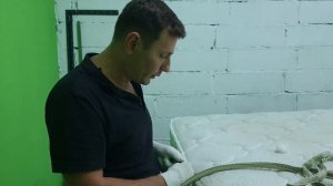 Ремонт матраса Аскона с комментариями, часть 1