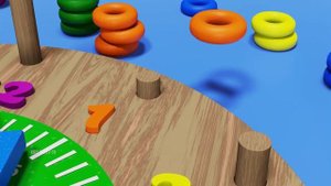 Изучаем время по  часам для детей | Учимся считать от 1 до 12 |  Цифры минуты и часы