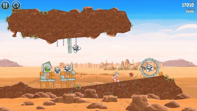Игровая ночка в Angry Birds: Star Wars #1. смотреть онлайн