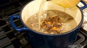 Грибной суп-пюре на сливках