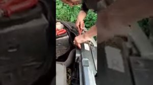 установка корпуса воздушного фильтра