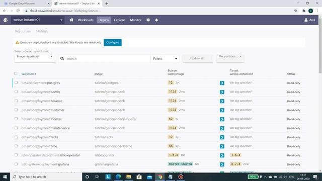 GKE with Istio and Integration with Weave Cloud смотреть онлайн