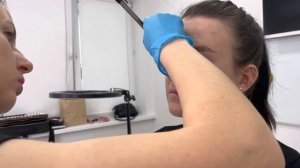 Построение формы Бровей с помощью линейки