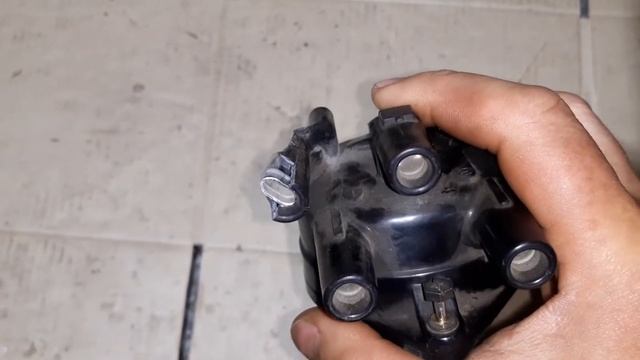 Контакты в крышке трамблёра. смотреть онлайн