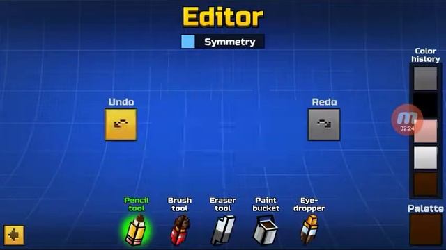 How to make a anonymous skin in pixel gun 3D смотреть онлайн