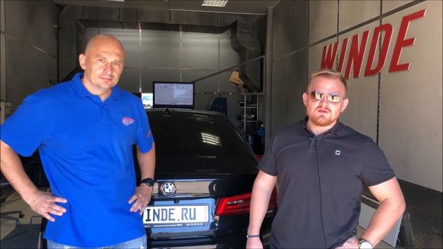 Чип тюнинг BMW G30 530d , плюс активный звук выхлопа от WINDE.RU смотреть онлайн