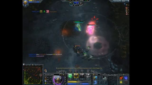 Heroes of Newerth(HON) - Ганг Вуду Джестером и делаем Дабл Там смотреть онлайн