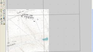 Привязка растра по двум точкам  c масштабированием и поворотом