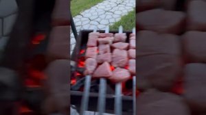 Шашлык из филе тунца по рецепту от Рината