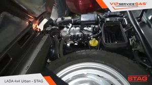 LADA ВАЗ 4х4 Urban 1.7л 83HP-ГБО STAG-Установка ГБО 4 поколения ВИПсервисГАЗ Харьков
