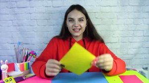 DIY Крутая  Бумажная Канцелярия / Пенал из Бумаги / Часы Блокнот Оригами / Алина Зосим