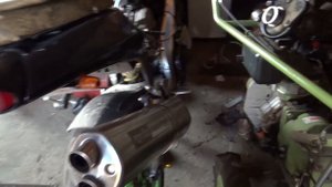 Унесённая ветром Aprilia RSV 1000 Mille