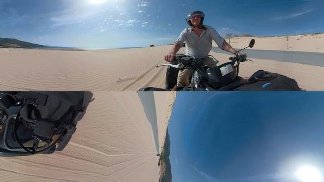Tarifa Spain Dunes 360 Video смотреть онлайн