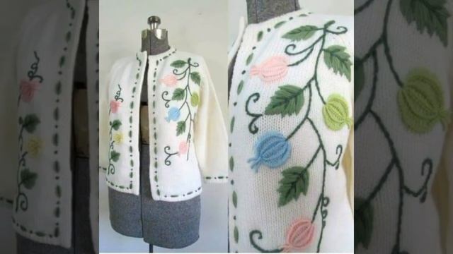 Latest top 20 designs of ladies handmade woollen sweater/cardigans design/ easy way to knit cardiga смотреть онлайн