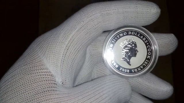 2 доллара 2008 г, Острова Кука, "Дюймовочка" смотреть онлайн