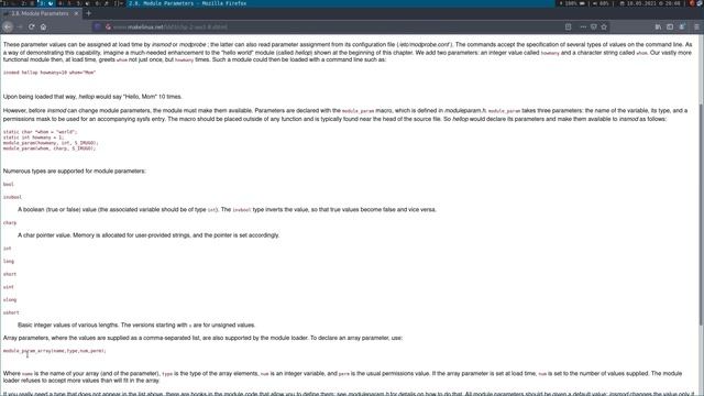 Let's code a Linux Driver - 12: Parameters for a Linux Kernel Module смотреть онлайн
