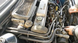 Стук коленвала Форд 1.8 т.д