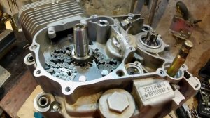 Замена левого картера 172FMM