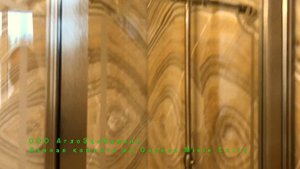 Ванная комната из Оникса Miele Extra, дизайн ванной комнаты с туалетом.