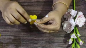 Tutorial: Gladiolus from flexible clay (cold porcelain)..DIY clay flowers