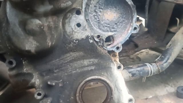 Течь под помпу на Газели ,двигатель 405 евро 3. смотреть онлайн