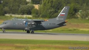 Антонов Ан-140-100 RA-41258 взлёт и посадка Москва - Чкаловский (CKL/UUMU)