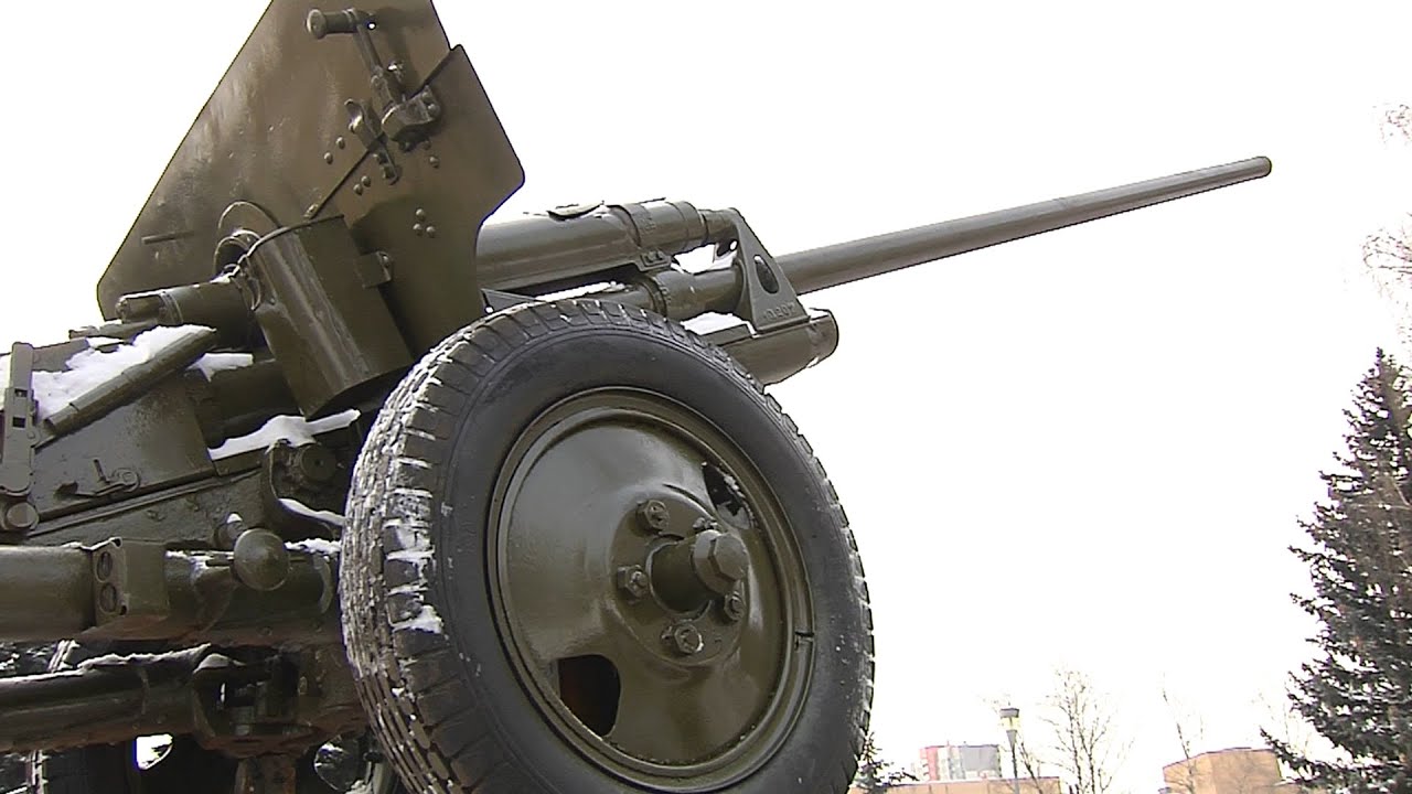 Частичка военной истории: к памятнику Грабину установили 2 пушки