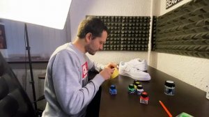 Простой кастом кроссовок дома! Покрасил Nike Air Force 1 Custom