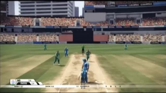 Don Bradman Cricket 14 - Ind vs SA (5 over casual match) - Pro Difficulty смотреть онлайн
