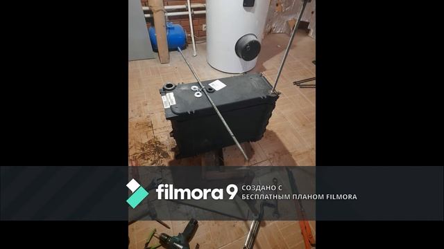 Замена секции на газовом котле BAXI Slim 1.2 смотреть онлайн